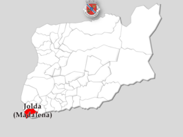 Kaart van Madalena de Jolda