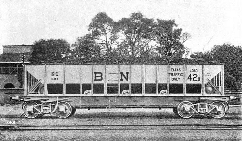 File:BNR bogie coal hopper wagon 1919 NSC.jpg
