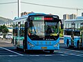 2012年投入运营的中通LCK6103GC型天然气空调客车