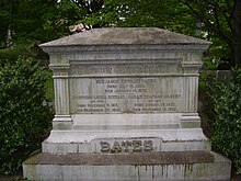 Benjamin Bates grave.JPG