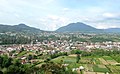 Pemandangan Kota Berastagi dari Bukit Gundaling