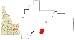 Fort Hall – Mappa