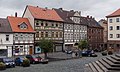 Blankenburg, die Marktstrasse vom Rathaus