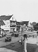 Salah satu ruas jalan di Yogyakarta (tahun 1933)