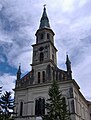 Katholische Kirche Ečka im neoromanischen Stil