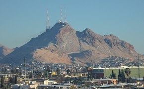 Diciembre 2017 Cerro Coronel con nieve.