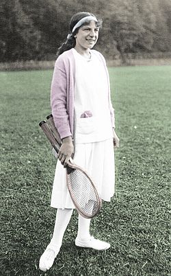 Suzanne Lenglen in 1914