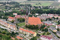 Stare miasto z kościołem mariackim