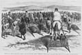 (1877) Crazy Horse y los sioux en camino a la rendición ante el general Crook