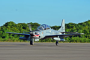 Super Tucano der Dominikanischen Luftwaffe