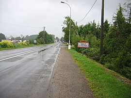 Entrance to the village