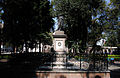 Escultura de Vicente Guerrero, 1868, Plaza de San Fernando, Ciudad de México.