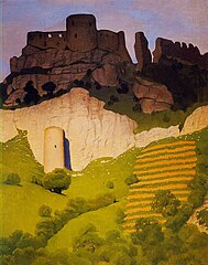 Château-Gaillard koe Les Andelys