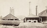 Puddling furnaces and rolling mills, c.1873