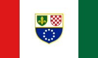 Bandera de la Federación de Bosnia y Herzegovina