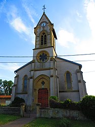 The church in Han-sur-Nied