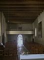 L'intérieur de l'église depuis le chœur.