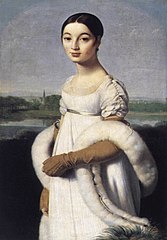 Ingres, Mademoiselle Rivière, 1805, musée du Louvre