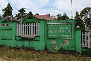 Kantor lurah Sepaku