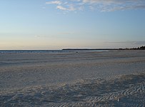 Beach on Lake Min