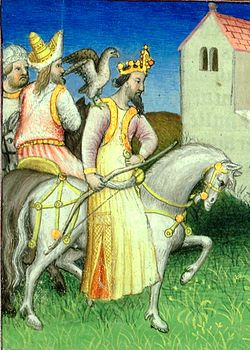 King David VII of Georgia. Bibliotheque Nationale MS Fr. 2810.jpg