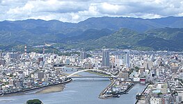 Cidade de Kochi, Japão.