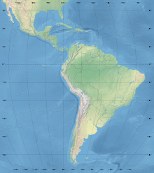 Латинская Америка рельеф (синусоидальная проекция) .svg