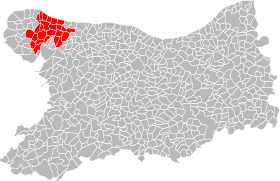 Localisation de Communauté de communes de Trévières