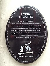 oval plaque with the words 