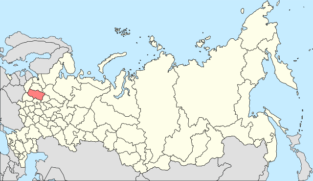 Poziția localității Tver