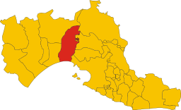 Massafra (raud) si plassering i Taranto-provinsen.