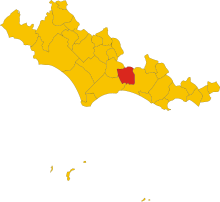 Localisation de Monte San Biagio