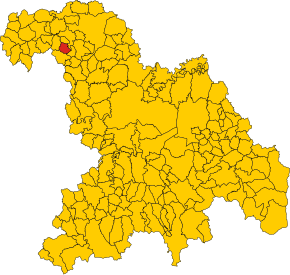 Poziția localității Sala Monferrato