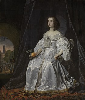 Портрет Марии кисти Бартоломеуса ван дер Хелста, 1652 год