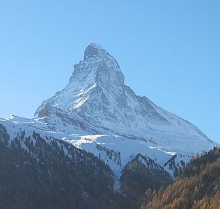 マッターホルン、アルプス山脈 (スイス)