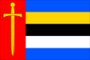 Vlajka obce Milovice u Hořic