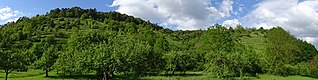 Gesamtansicht des Naturschutzgebiets von Süden