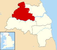 Shown within Tyne and Wear