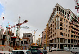 Chantier de l'avenue du Nord - 27 mai 2007.