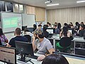 Registros da oficina de Wikipédia em sala de aula