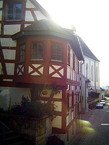 Old Town Muehlheim near the church.JPG