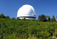 Hale telescope dome Palomar Observatory.jpg