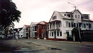 Downtown Paramaribo is a UNESCO world heritage site. (Source: Wikipedia)