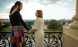 Pelosi and Van Ness at the Speaker's Balcony Pelosi and Jonathan Van Ness at the Speaker's Balcony.jpg