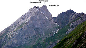 Vue du Petit Gabizos (Hautes-Pyrénées).