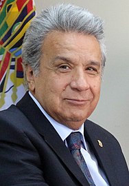 Lenín Moreno (2017–2021) (1953-03-19) 19 March 1953 (age 71)   MOVER