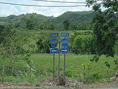 Puerto Rico Highway 6685 in Manatí