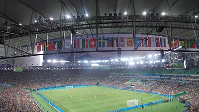 Finalen mellan Sverige och Tyskland avgjordes på Maracanã.