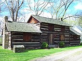 old log house