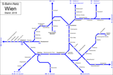 Schematic of the Vienna S-Bahn